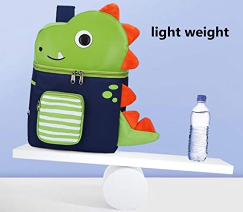 Mochila de 3D Desenho Animado de Dinossauro para Meninos E Meninas Mochila Escolar Mochila de Jardim