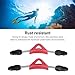 RiToEasysports 2PCS Diving Fin Heel Strap, Stainless Steel Diving Spring Fin Strap with Quick Release Buckles (L Size