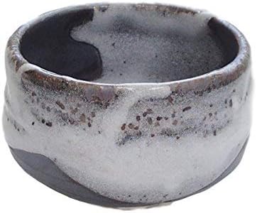 Japanese Pottery Tea Cup Matcha Bowl 17.5 Fl. Oz. Mino Ware Scenery of Fresh Snow From Japan M58620