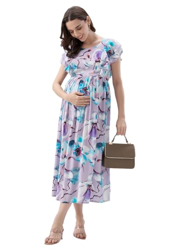 Image of AV2 Women Maternity Feeding Dress | Feeding Kurti | Nursing Dress -5071