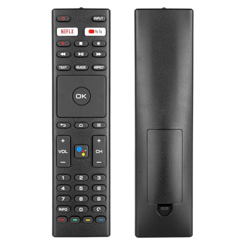 Télécommande RM-C3416 IR Compatible avec Continental Edison TV CELED43SA220B7 CEQLED55SA20B7 CEQLED55SABFB7 CEQLED58SA21BE CELED43SAFHD20B7 CEQLED43SA21B7 Contrôleur Remplacement(Pas Fonction Vocale)