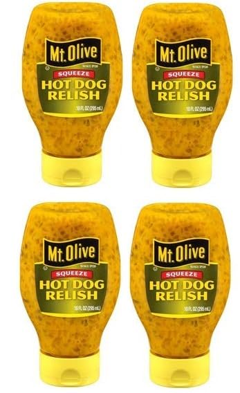 Mt. Olive, Hot Dog Relish (Pack of 4)