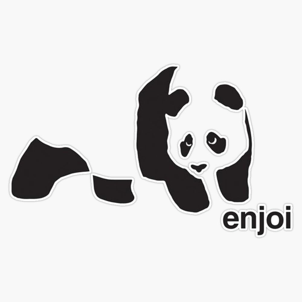 Enjoi Apparel Vinyl Window Bumper Sticker Decal 5"