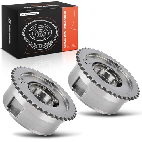 A-Premium Intake & Exhaust Engine Variable Valve Timing Sprocket Gear Camshaft Adjuster Compatible with Chevrolet Cruze 2011-2016 Sonic 2012-2020 Cruze Limited & Buick Encore 13-21 1.4L 1.6L
