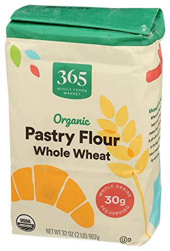 365 By Whole Foods Market, Flour 100 Percent Whole Wheat Pastry Organic, 32 Ounce #TOP1