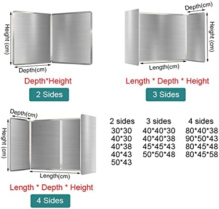 Stainless Steel Splatter Guard for Stove - 2/3/4 Sided Foldable Grease Screen, Cooking Heat Insulation, Prevent Oil & Smoke Splatter - Kitchen Essential