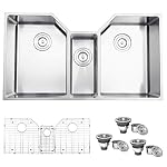 Triple Bowl Kitchen Sinks