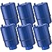Fil-Fresh 6-Pack PURWater Filter Replacement for RF-9999 PURPLUS Faucet Water Filtration System, NSF Certified, Replace Mineral Core Faucet Mount Water Filter