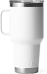 YETI Rambler 30 oz Travel Mug, Stainless Steel, Vacuum Insulated with Stronghold Lid, White