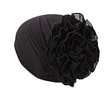 Kopftuch Damen Elegant Turban Perfekt für Chemo, Haarverlust, Make up, Haarschutz, Schlaf, Krebs, Werden Sie ein Idealer Begleiter Lauf.