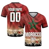 Maillot De Foot Personnalisé, Flocage Nom Et Numéro pour Coupe du...