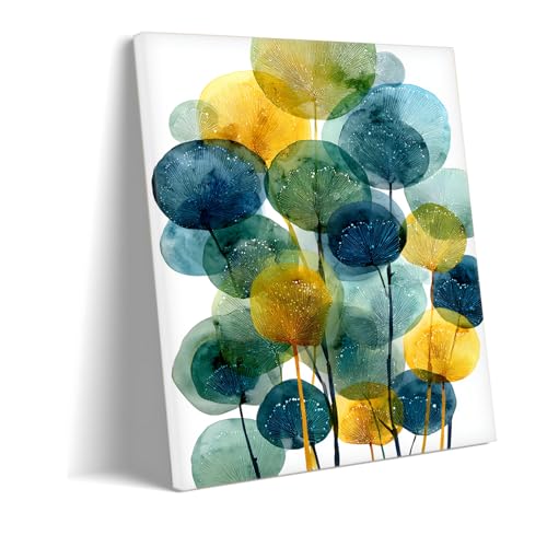 Peinture hortensia aquarelle pour créer une ambiance scandinave dans votre chambre