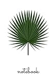  Palm Notebook: Plant Notebook, Journal, Diary (110 Pages, Blank, 6 x 9)
