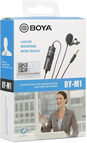 Microfone de Lapela Boya - BY-M1