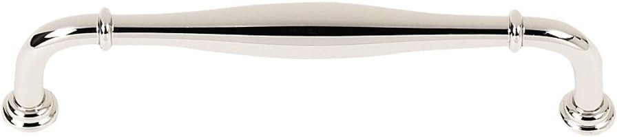 Alno A726-6-PN Traditional Charlie's Collection Pulls, Polished Nickel