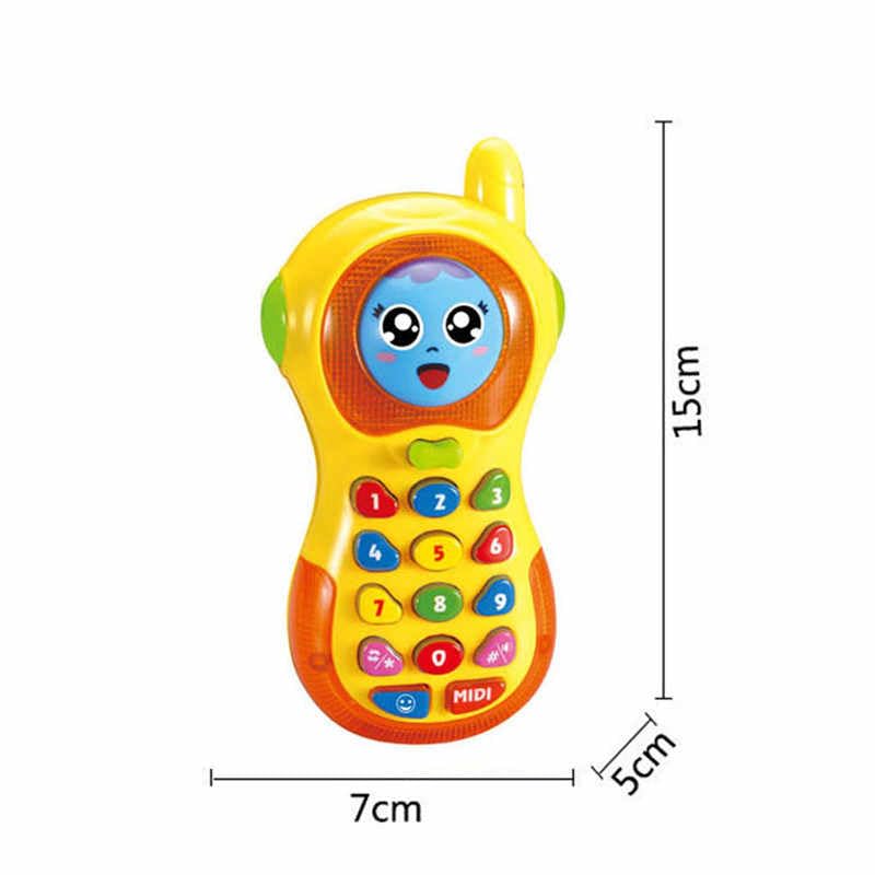 Image of Goyal's 2 in 1 Face Changing Phone Toy, Sound Making Toys Expression Mobile Phone with Lights and Music for Kids with Volume Control (Multicolor).