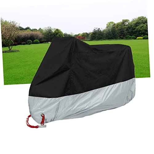 Adorainbow 2Pcs Acessórios De Capa De Motocicleta 210D -