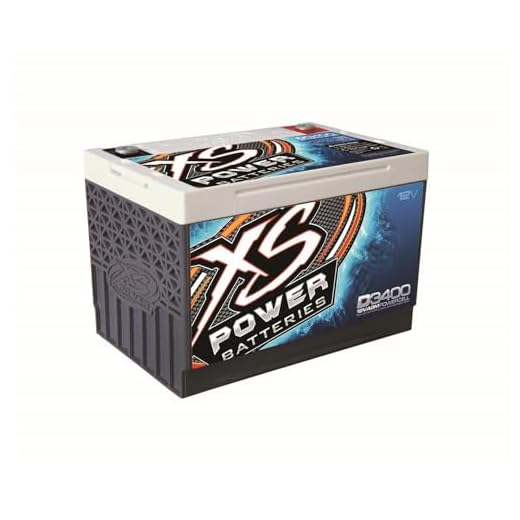 XS Power D3400 AGM Battery for Heavy Use