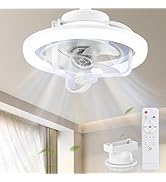 Amazon.co.jp : SUKITEN シーリングファンライト LED 首振り【小型・大