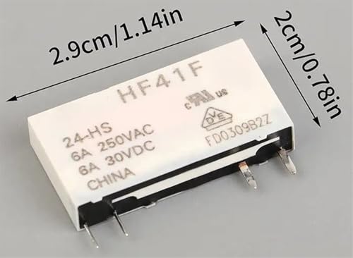 Relais de puissance 41F HF41F-12-HS composant industriel 5-pin - 3