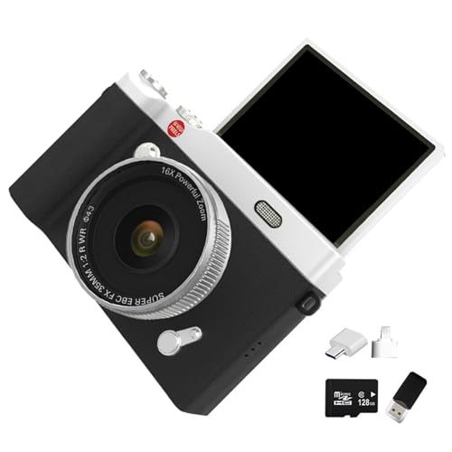 Appareil photo écran 180° idéal pour webcasting à la maison