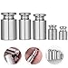 KOMBIUDA M1 Grade Chrome Plated Calibration Weight Set 1g 2g 5g 10g 20g 5pcs Steel Scale Calibration Weights for Electronic Scales Industrial Use