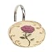 Carnation Home Fashions Primrose Shower Curtain Hooks (Set of 12) [Home]
