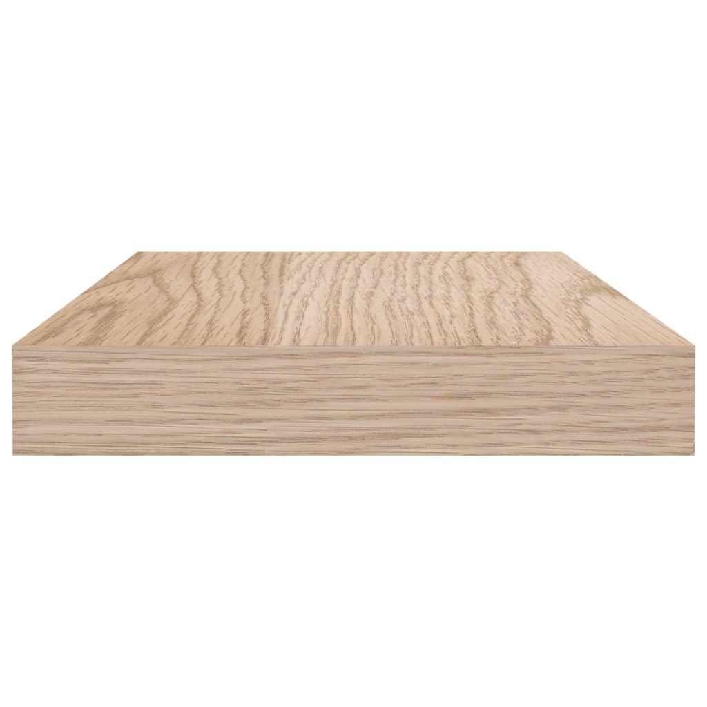 Estantería flotante de madera con chapa de roble, 90 x 23,5 x 4 cm, con soporte invisible, soporta hasta 10 kg, para salón, cocina, baño y dormitorio