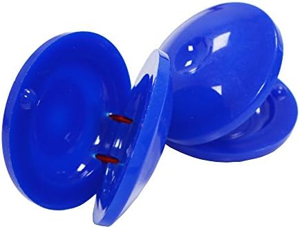 A-Star AP4311 Plastic Finger Castanets - Pair, Educational School Percussion, Blue