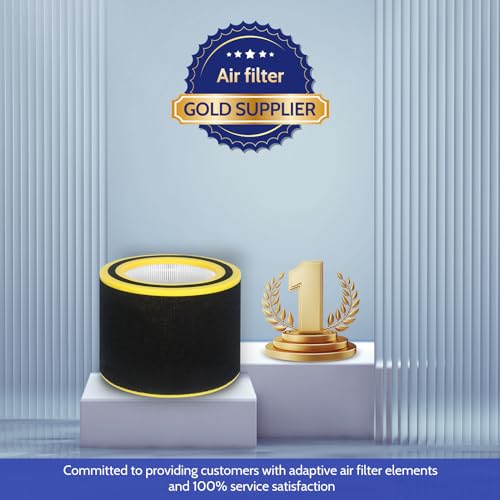Image of AC3000W Filter V HEPA FLT151 Pure Air Filter Compatible with AC3000W, AC3000B, AP3151W, AC3050, AP3151, AC151 Airsafe Air Purifier, 2 True HEPA + 4 Pre-Filter