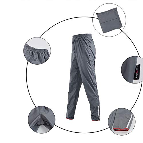 Conjunto Impermeable Ligero con Chaqueta y Pantalón Morado XX-Large miniatura 5