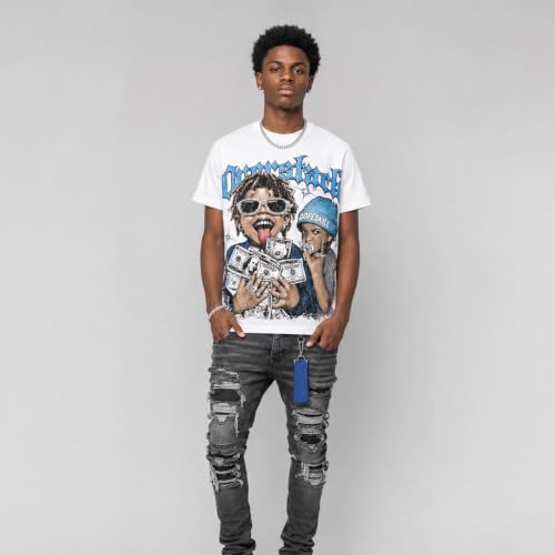 Image of DopeSkill Graphic Tee Streetwear Hypebeast Hip Hop Unisex Premium T-Shirt Sneaker Colour Matching Shirts Gift for Sneakerhead
