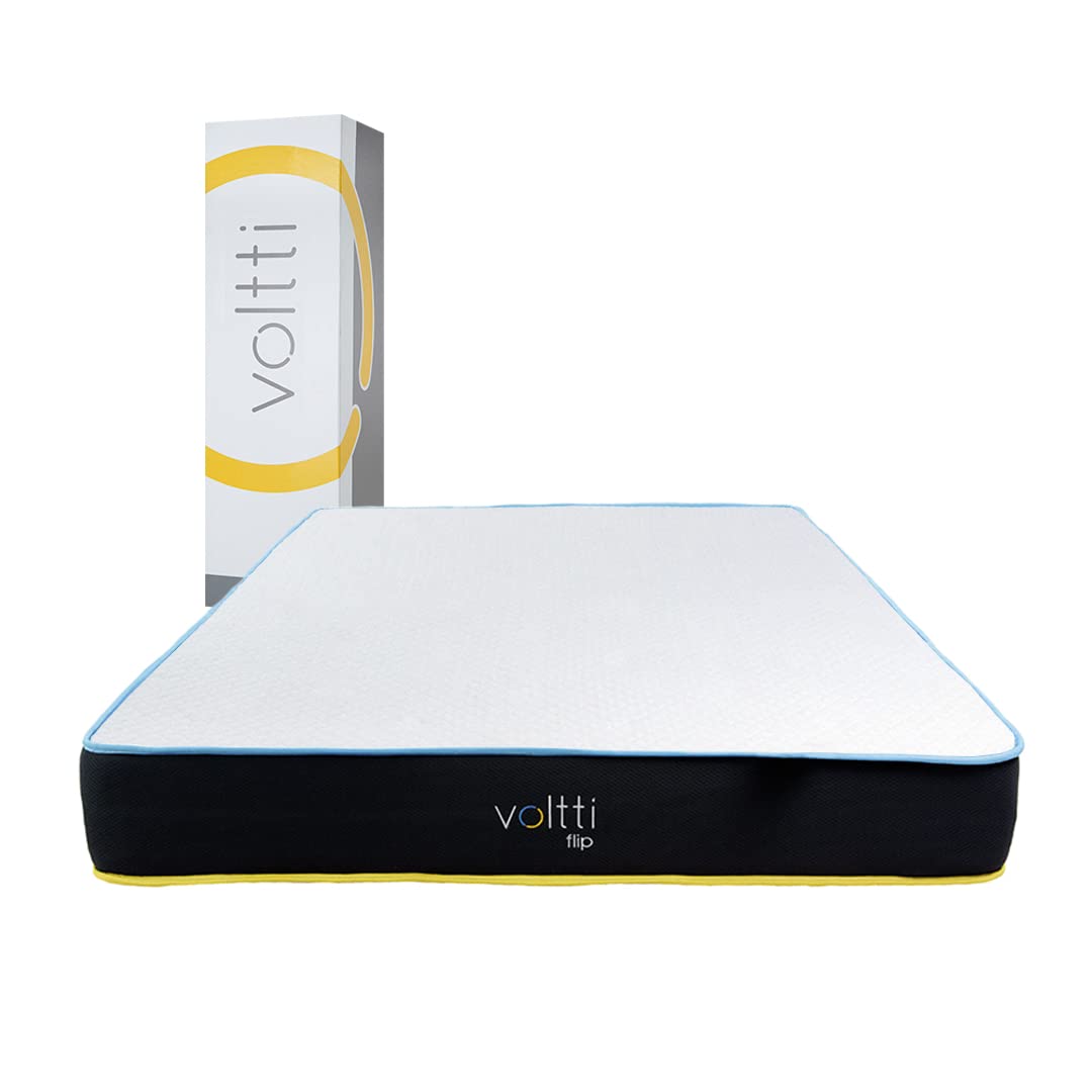 Voltti Colchón Matrimonial Reversible con 2 Diferentes Firmezas | Nano Memory Foam