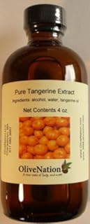 OliveNation Tangerine Extract, TTB-Approved for Brewing, Baking, Beverages, Frosting, Fillings, Ice Cream, Sugar Free, PG Free, Kosher, Vegan - 4 oz