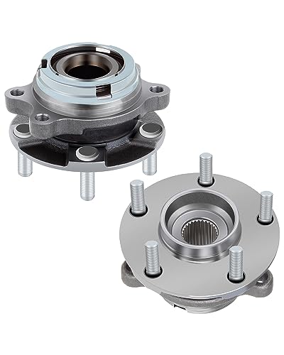 ECCPP Front Wheel Hub and Bearing Assembly 513310 fit Nissan Quest Nissan Murano 2003 2004 2005 2006 2007 2008 2009 3.5L 5 lugs wheel hub Non-ABS 2PCS