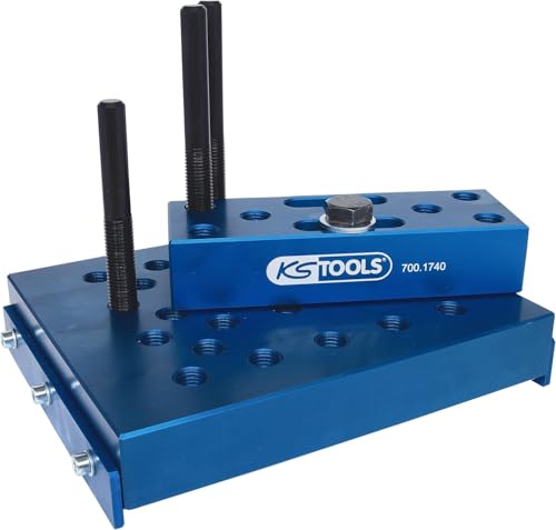 Support universel pour presse KS TOOLS pour bloquer les pièces instables