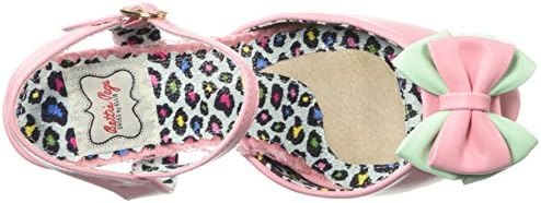 Bettie Page Women's BP412-VIXEN Heeled Sandal, Pink, 9 B US | Image 4