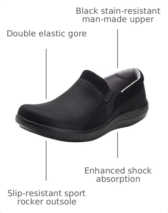 Image of Alegria Women's Duette Professional Slip On All-Day Comfort Shoes