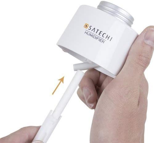 Satechi USB Portable Humidifier v.2.5 (Regular) - Personal Mist Humidifier - Compatible with Most Water Bottles
