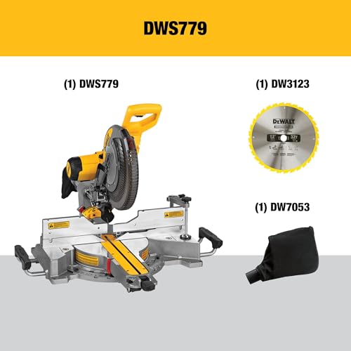 Compound Miter Saw with Laser Guide
