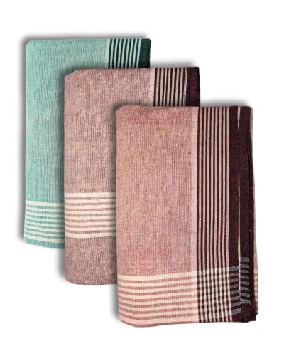 Image of Self Design Blended Solid cotton lungi for men | Daily Wear, Home Wear & Relaxation | 2 Meter | Unstitched
