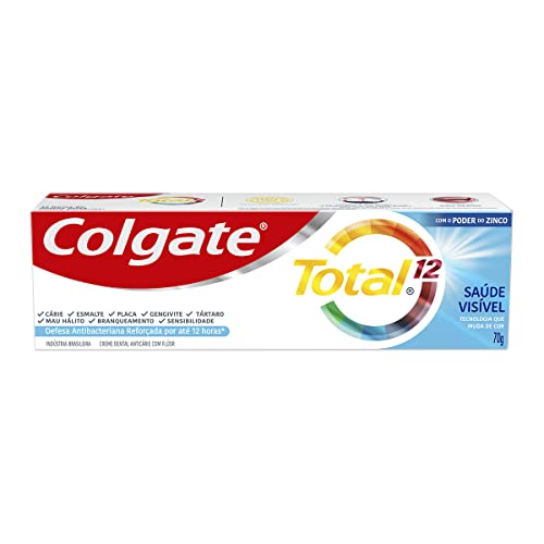 Creme Dental Colgate Total 12 Saúde Visível 70g