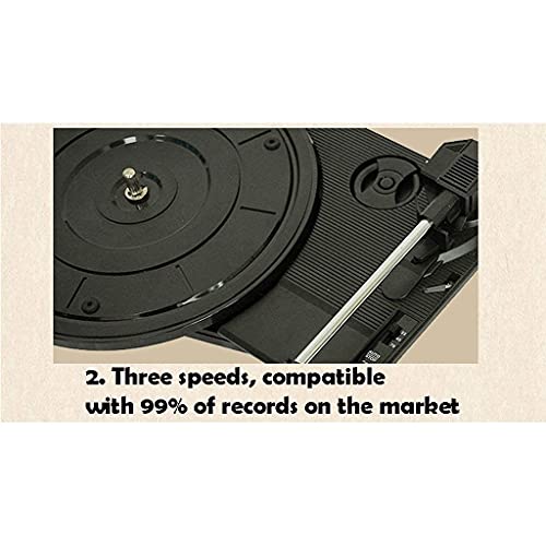 Tourne-Disque Vinyle Bluetooth Vintage à 3 Vitesses avec Haut-Parleur Stéréo, Tourne-Disque Vinyle Valise à Courroie… - Les Beatles, Paul McCartney, John Lennon, RIngo Starr, George Harrison Tourne-Disque Vinyle Bluetooth Vintage à 3 Vitesses avec Haut-Parleur Stéréo, Tourne-Disque Vinyle Valise à Courroie… – Image 7