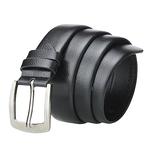 GALPADA Adjustable Men Belt Durable Imitation Waistband for Casual and Professional Wear Gentlemen Design Easy to Use Random Buckle Style