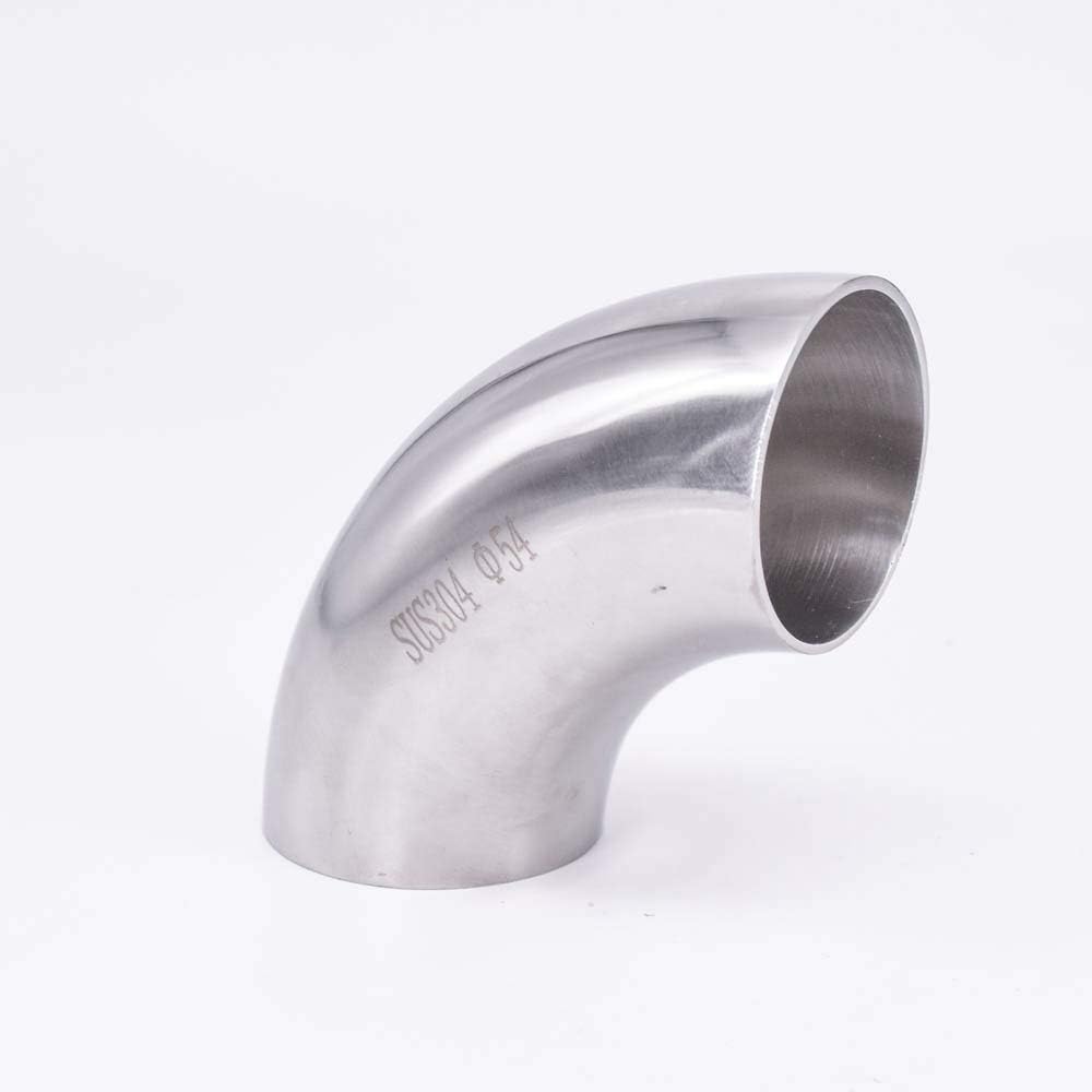 54/57/60/63/70/76/80/85/89/102/104/108/114mm OD Butt Weld Elbow 90