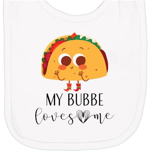inktastic Cute Kawaii Taco My Bubbe Loves Me Newborn Bib