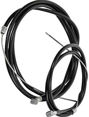 Shrenik Cycle Brake Wire Front Rear Inner-Outer Set For V Brakes Caliper Brakes Disc Brakes Long Length Bicycle Cable Wire, Black, 15 x 10 Cm
