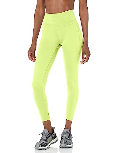 Pantalon yoga Adidas 7/8 XXL pulse lime taille haute anti-glisse