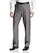 Price comparison product image Geoffrey Beene Men's Modern Fit Textured Pindot Dress Pant, Black Heather, 36Wx32L