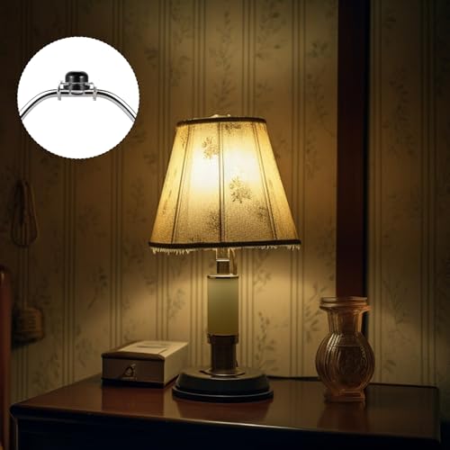 Image of 2 Pack 1 /2 Inch Tall Solid Lamp Finial Black Lamp Finials Caps Tapped 1 /4-27 Knob Lamp Accessories for Lamp Shade Holder Harp Tops